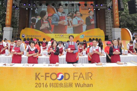 2016韩国食品展中国武汉站成功谢幕